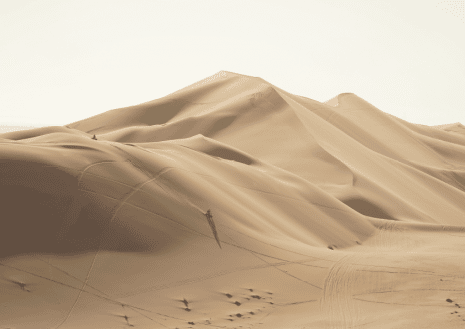 Desert Scene Art Print