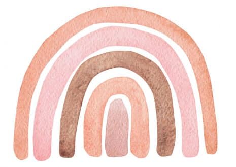 Rainbow Print Art Print