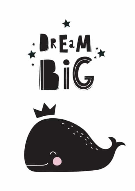 Scandinavian Style Nursery Art Print 15 Art Print