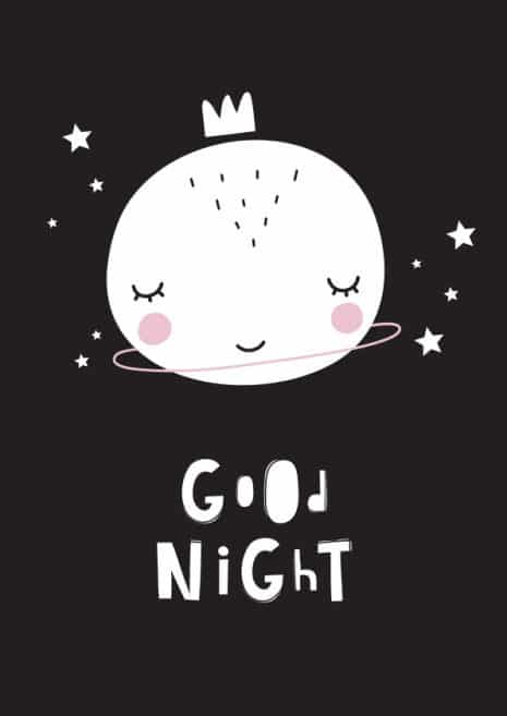 Scandinavian Style Nursery Art Print 4 Art Print