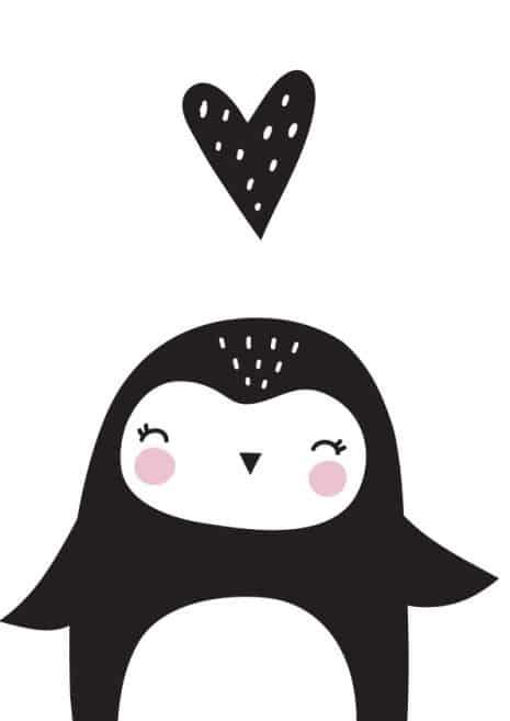 Scandinavian Style Nursery Art Print 9 Art Print