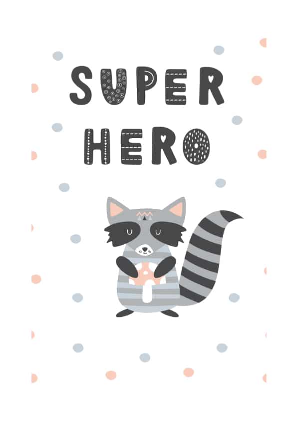 Super_Hero_Print_A4_With boarder_